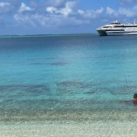 Manava Huahine Beach House Apartment Fare Exterior foto