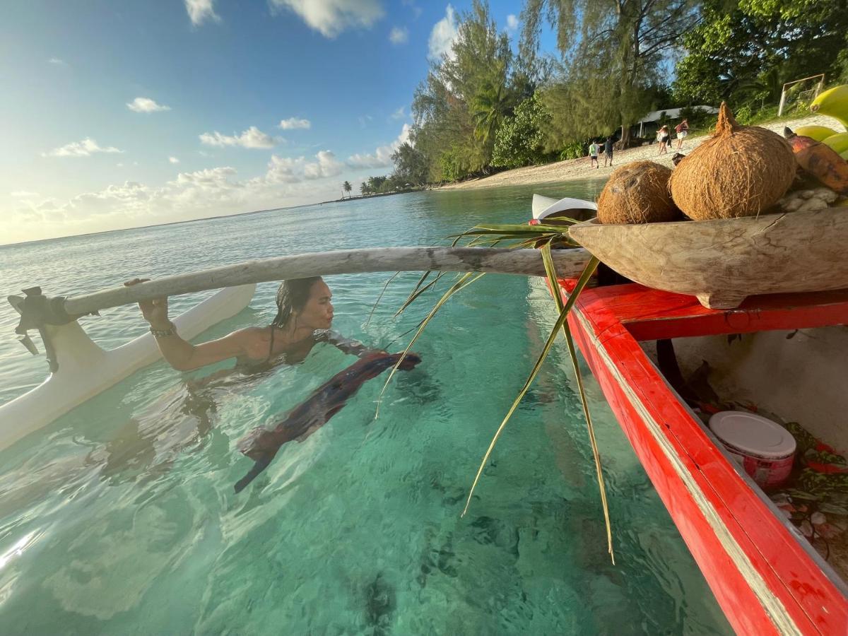 Manava Huahine Beach House Apartment Fare Exterior foto