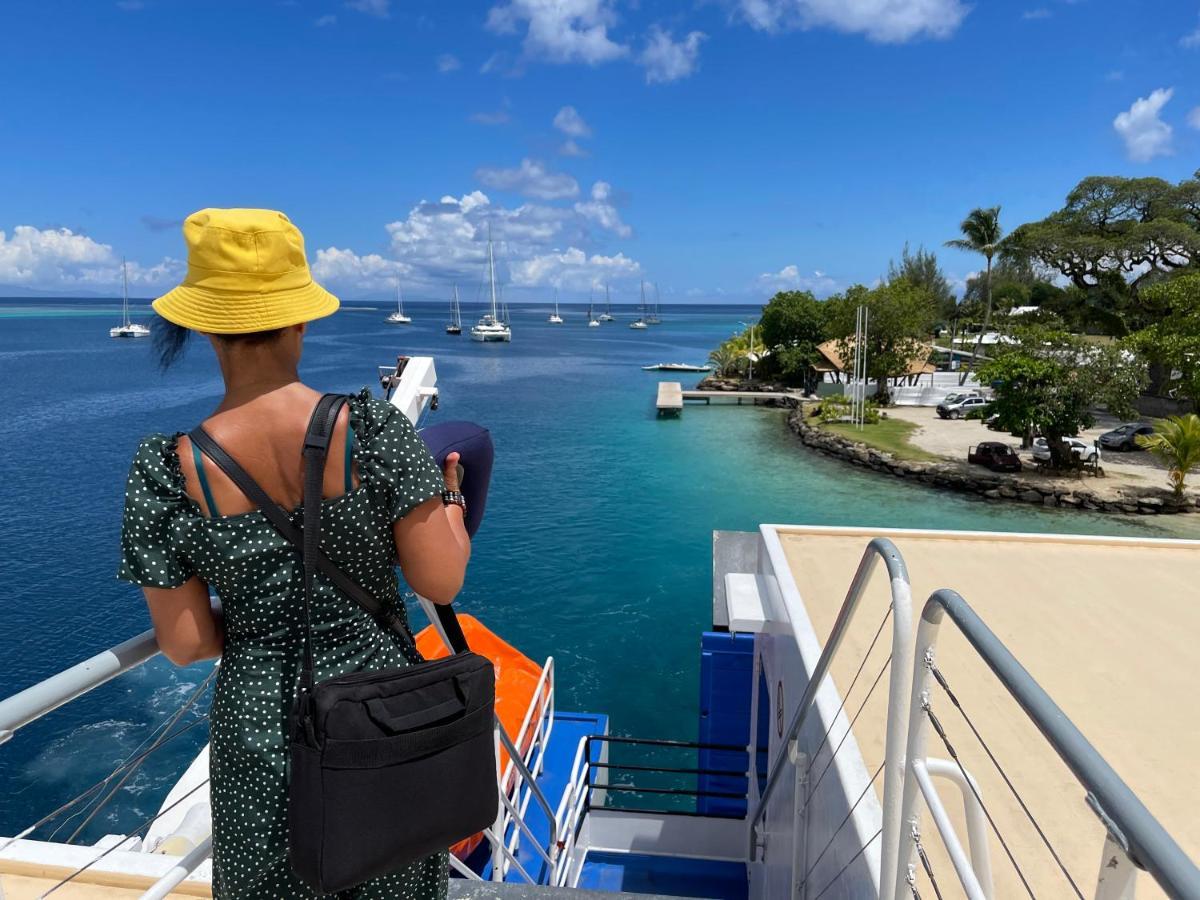 Manava Huahine Beach House Apartment Fare Exterior foto