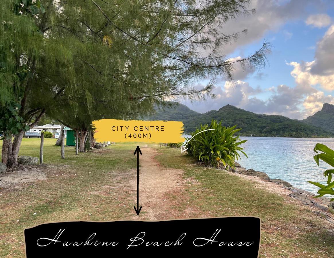 Manava Huahine Beach House Apartment Fare Exterior foto
