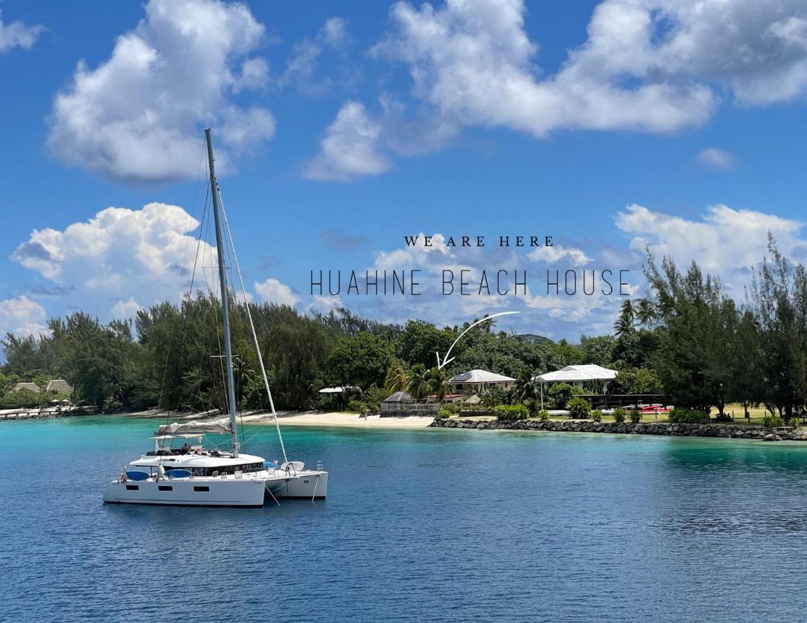 Manava Huahine Beach House Apartment Fare Exterior foto
