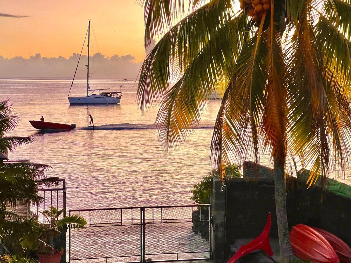 Manava Huahine Beach House Apartment Fare Exterior foto