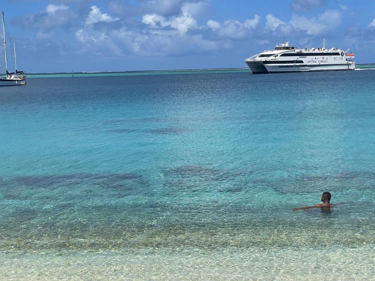 Manava Huahine Beach House Apartment Fare Exterior foto