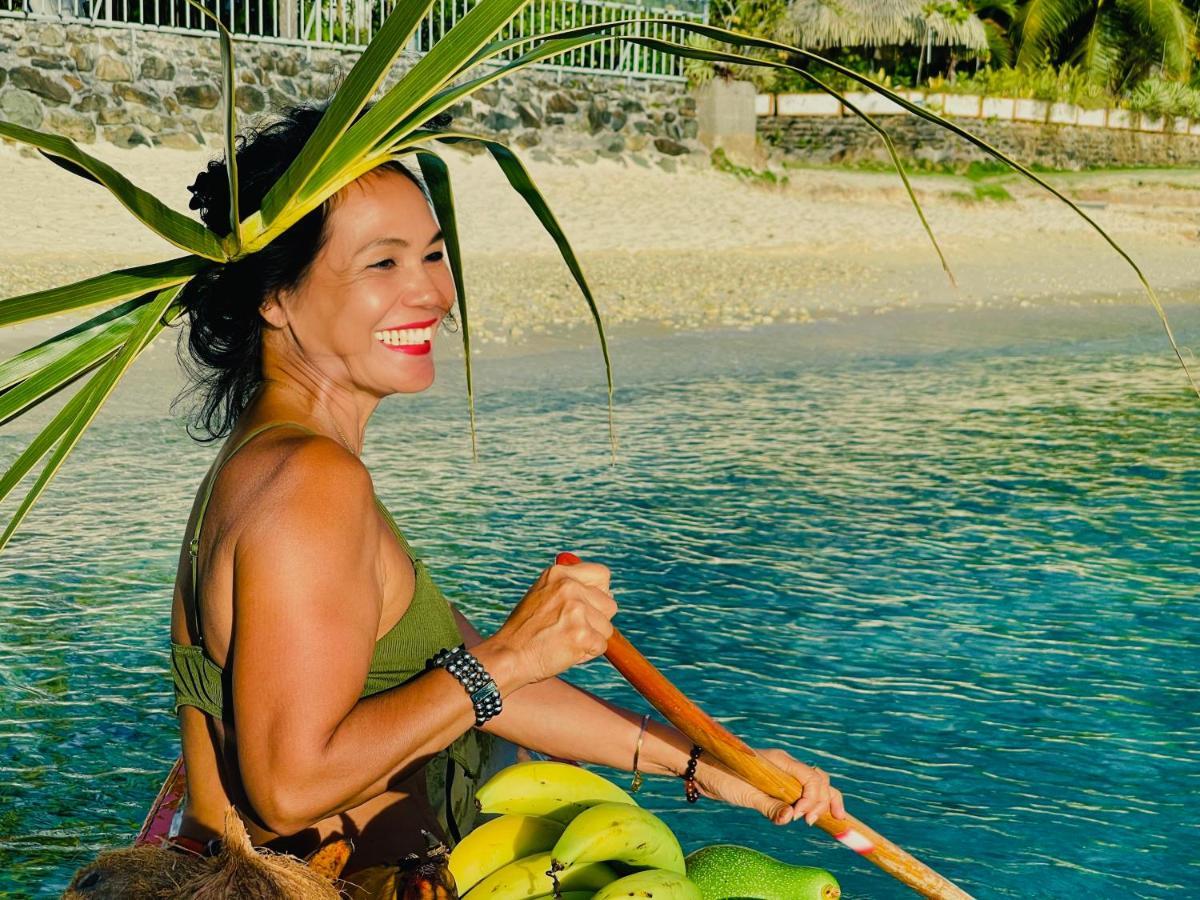 Manava Huahine Beach House Apartment Fare Exterior foto